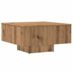vidaXL Măsuță de cafea, Stejar artizanal, 60x60x31,5 cm lemn prelucrat