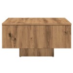 vidaXL Măsuță de cafea, Stejar artizanal, 60x60x31,5 cm lemn prelucrat