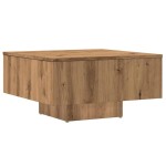 vidaXL Măsuță de cafea, Stejar artizanal, 60x60x31,5 cm lemn prelucrat
