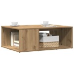 vidaXL Măsuță cafea, stejar artizanal, 90x67x33 cm, lemn prelucrat vidaXL Măsuță cafea, stejar artizanal, 90x67x33 cm, lemn prelucrat