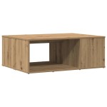 vidaXL Măsuță cafea, stejar artizanal, 90x67x33 cm, lemn prelucrat vidaXL Măsuță cafea, stejar artizanal, 90x67x33 cm, lemn prelucrat