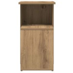 vidaXL Masă laterală, stejar artizanal, 36x30x56 cm, lemn prelucrat