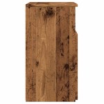 vidaXL Noptiere, 2 buc, lemn învechit, 50x32x60 cm, lemn prelucrat