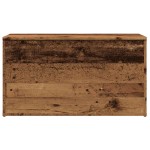 vidaXL Cufăr de depozitare, lemn vechi, 84x42x46 cm, lemn prelucrat vidaXL Cufăr de depozitare, lemn vechi, 84x42x46 cm, lemn prelucrat