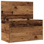 vidaXL Cufăr de depozitare, lemn vechi, 84x42x46 cm, lemn prelucrat vidaXL Cufăr de depozitare, lemn vechi, 84x42x46 cm, lemn prelucrat