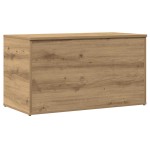 vidaXL Cufăr depozitare, stejar artizanal, 84x42x46 cm, lemn prelucrat vidaXL Cufăr depozitare, stejar artizanal, 84x42x46 cm, lemn prelucrat