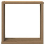 vidaXL Rafturi de perete cub 6 buc. stejar artizanal, 30x15x30 cm lemn vidaXL Rafturi de perete cub 6 buc. stejar artizanal, 30x15x30 cm lemn