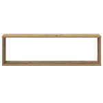 vidaXL Rafturi de perete cub 2 buc. stejar artizanal 100x15x30 cm lemn vidaXL Rafturi de perete cub 2 buc. stejar artizanal 100x15x30 cm lemn