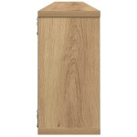 vidaXL Rafturi de perete cub 2 buc. stejar artizanal 100x15x30 cm lemn vidaXL Rafturi de perete cub 2 buc. stejar artizanal 100x15x30 cm lemn