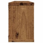 vidaXL Rafturi perete cub 2 buc. lemn vechi 60x15x23cm, lemn prelucrat vidaXL Rafturi perete cub 2 buc. lemn vechi 60x15x23cm, lemn prelucrat