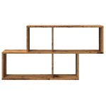 vidaXL Raft de perete, lemn vechi, 100x18x53 cm, lemn prelucrat vidaXL Raft de perete, lemn vechi, 100x18x53 cm, lemn prelucrat