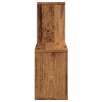 vidaXL Raft de perete, lemn vechi, 100x18x53 cm, lemn prelucrat vidaXL Raft de perete, lemn vechi, 100x18x53 cm, lemn prelucrat