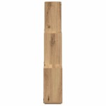 vidaXL Raft perete cub, stejar artizanal, 78x15x93 cm, lemn prelucrat vidaXL Raft perete cub, stejar artizanal, 78x15x93 cm, lemn prelucrat