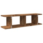 vidaXL Rafturi de perete 2 buc. lemn vechi 75x18x20 cm, lemn prelucrat vidaXL Rafturi de perete 2 buc. lemn vechi 75x18x20 cm, lemn prelucrat