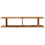 vidaXL Rafturi perete, 2 buc., lemn vechi, 90x18x20 cm, lemn prelucrat vidaXL Rafturi perete, 2 buc., lemn vechi, 90x18x20 cm, lemn prelucrat