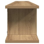 vidaXL Rafturi de perete, 2 buc., stejar artizanal, 105x18x20 cm, lemn