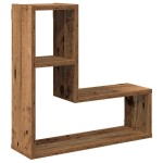 vidaXL Rafturi de perete cub, 2 buc., lemn vechi, 50x15x50 cm lemn vidaXL Rafturi de perete cub, 2 buc., lemn vechi, 50x15x50 cm lemn
