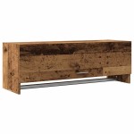 vidaXL Șifonier, lemn vechi, 100x32,5x35 cm, PAL vidaXL Șifonier, lemn vechi, 100x32,5x35 cm, PAL