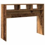 vidaXL Masă consolă, lemn vechi, 105x30x80 cm, PAL