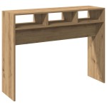 vidaXL Măsuță consolă, stejar artizanal, 105x30x80 cm, lemn prelucrat vidaXL Măsuță consolă, stejar artizanal, 105x30x80 cm, lemn prelucrat
