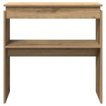vidaXL Măsuță consolă, stejar artizanal, 80x30x80 cm, lemn prelucrat vidaXL Măsuță consolă, stejar artizanal, 80x30x80 cm, lemn prelucrat