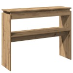 vidaXL Măsuță consolă, stejar artizanal,102x30x80 cm, lemn prelucrat vidaXL Măsuță consolă, stejar artizanal,102x30x80 cm, lemn prelucrat
