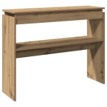 vidaXL Măsuță consolă, stejar artizanal,102x30x80 cm, lemn prelucrat vidaXL Măsuță consolă, stejar artizanal,102x30x80 cm, lemn prelucrat