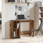 vidaXL Birou, lemn vechi, 102,5x35x75 cm, lemn prelucrat