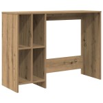 vidaXL Birou, stejar artizanal, 102,5x35x75 cm, lemn prelucrat