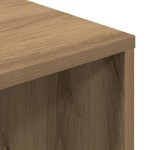 vidaXL Birou, stejar artizanal, 102,5x35x75 cm, lemn prelucrat
