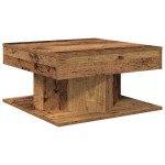 vidaXL Măsuță de cafea, lemn vechi, 55x55x30 cm, lemn prelucrat vidaXL Măsuță de cafea, lemn vechi, 55x55x30 cm, lemn prelucrat