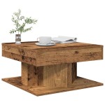 vidaXL Măsuță de cafea, lemn vechi, 55x55x30 cm, lemn prelucrat vidaXL Măsuță de cafea, lemn vechi, 55x55x30 cm, lemn prelucrat
