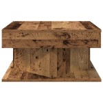 vidaXL Măsuță de cafea, lemn vechi, 55x55x30 cm, lemn prelucrat vidaXL Măsuță de cafea, lemn vechi, 55x55x30 cm, lemn prelucrat