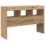 vidaXL Dulap, stejar artizanal, 105x30x70 cm, lemn prelucrat