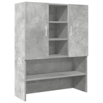vidaXL Dulap mașină de spălat, gri beton, 70,5x25,5x90 cm vidaXL Dulap mașină de spălat, gri beton, 70,5x25,5x90 cm