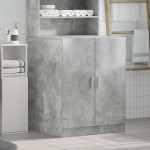 vidaXL Dulap mașină de spălat, gri beton, 70,5x71,5x91,5 cm vidaXL Dulap mașină de spălat, gri beton, 70,5x71,5x91,5 cm