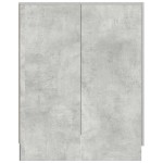 vidaXL Dulap mașină de spălat, gri beton, 70,5x71,5x91,5 cm vidaXL Dulap mașină de spălat, gri beton, 70,5x71,5x91,5 cm