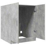 vidaXL Dulap mașină de spălat, gri beton, 70,5x71,5x91,5 cm vidaXL Dulap mașină de spălat, gri beton, 70,5x71,5x91,5 cm
