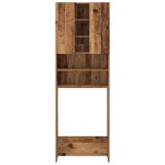 vidaXL Dulap mașina de spălat, lemn vechi, 64x25,5x190 cm