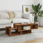 vidaXL Măsuță de cafea, lemn vechi, 105x55x32 cm, lemn prelucrat vidaXL Măsuță de cafea, lemn vechi, 105x55x32 cm, lemn prelucrat