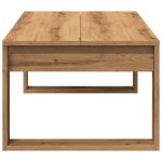 vidaXL Măsuță de cafea, stejar artizanal, 102x50x35 cm lemn prelucrat