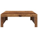 vidaXL Măsuță de cafea, lemn vechi, 100x100x35 cm, lemn prelucrat vidaXL Măsuță de cafea, lemn vechi, 100x100x35 cm, lemn prelucrat