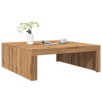 vidaXL Măsuță cafea, stejar artizanal, 100x100x35 cm, lemn prelucrat vidaXL Măsuță cafea, stejar artizanal, 100x100x35 cm, lemn prelucrat