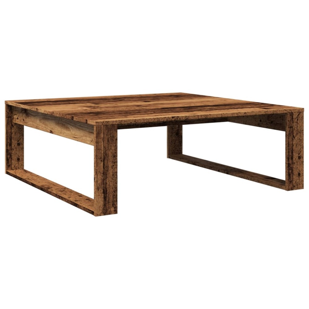vidaXL Măsuță de cafea, lemn vechi, 100x100x35 cm, lemn prelucrat