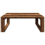 vidaXL Măsuță de cafea, lemn vechi, 100x100x35 cm, lemn prelucrat vidaXL Măsuță de cafea, lemn vechi, 100x100x35 cm, lemn prelucrat