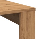 vidaXL Măsuță cafea, stejar artizanal, 100x100x35 cm, lemn prelucrat vidaXL Măsuță cafea, stejar artizanal, 100x100x35 cm, lemn prelucrat