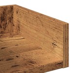 vidaXL Dulap cu cărți din lemn vechi 48x25,5x140 cm din lemn prelucrat vidaXL Dulap cu cărți din lemn vechi 48x25,5x140 cm din lemn prelucrat