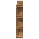 vidaXL Bibliotecă, stejar artizanal, 48x25,5x140 cm, lemn prelucrat vidaXL Bibliotecă, stejar artizanal, 48x25,5x140 cm, lemn prelucrat