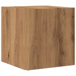 vidaXL Masă laterală, stejar artizanal, 33x33x34 cm, lemn prelucrat