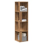 vidaXL Dulap colțar, Stejar artizanal, 33x33x132 cm, lemn prelucrat